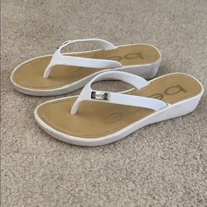 Bebe- girls sandals- size 2/3 (large)